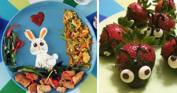 Mother Of 4 Wakes Up Early To Make Creative Breakfasts For Her Kids