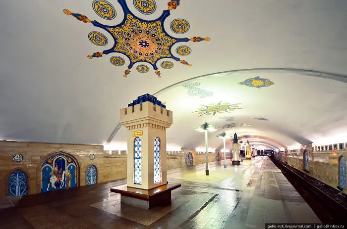 Kremlevskaya Metro Station, Kazan, Russia