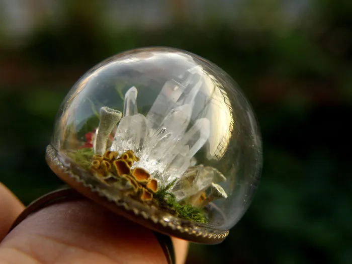 Crystal Forest Ring
