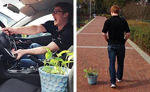 A Coworker Asked This Guy To Watch Her Plant For 4 Days. Here's What He Did