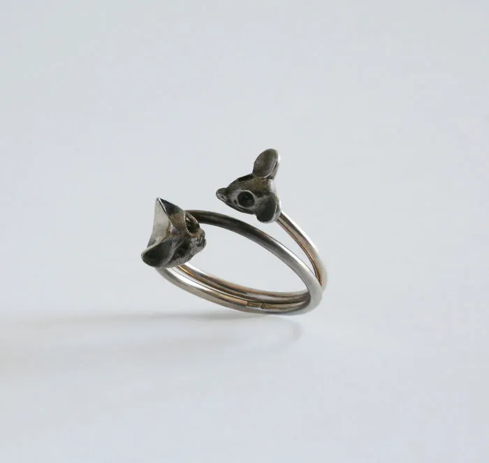 Cat & Mouse- Ring By Nikolai Balabin