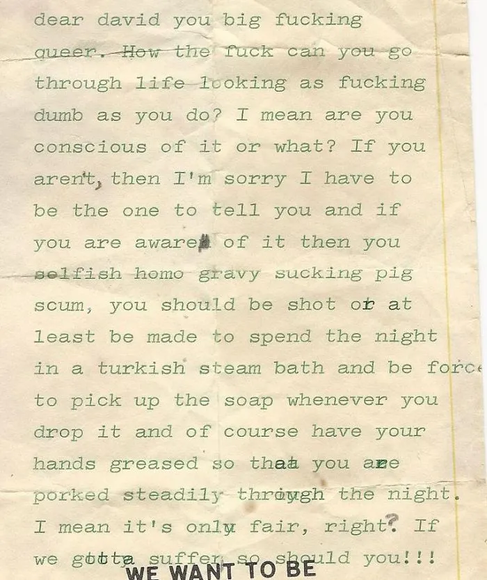 Not So Modern Love Note