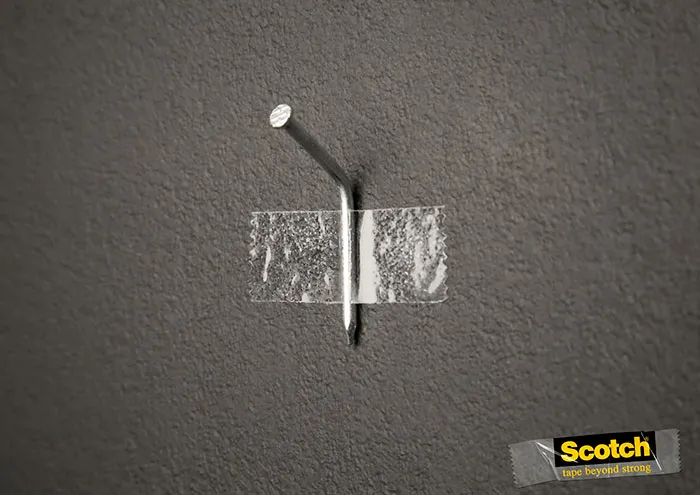 Scotch Tape: Nail