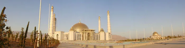 Coupole De La Mosquee De Kiptchak Au Turkmenistan