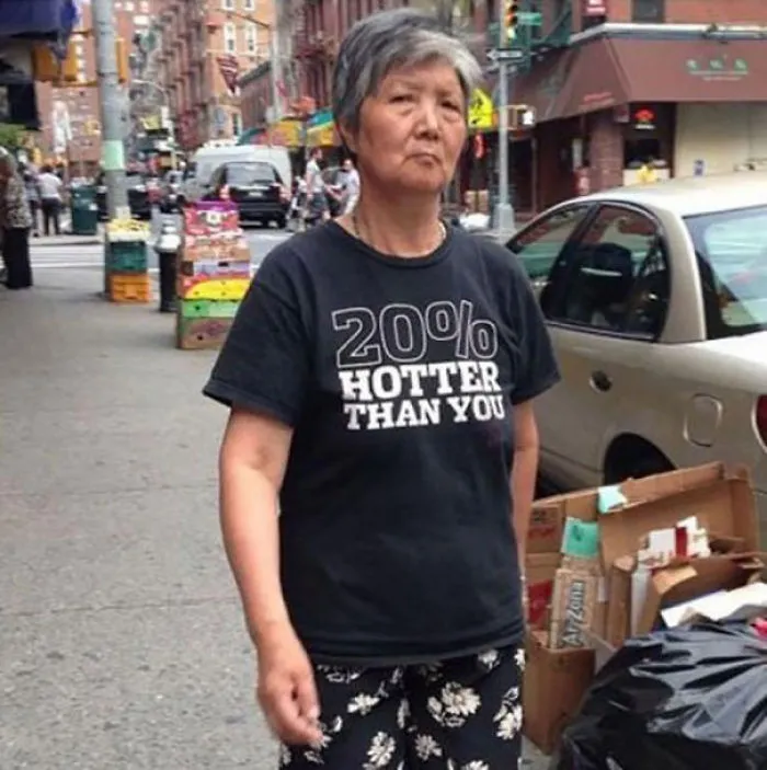 Elderly People Who Probably Don't Realize What They're Wearing