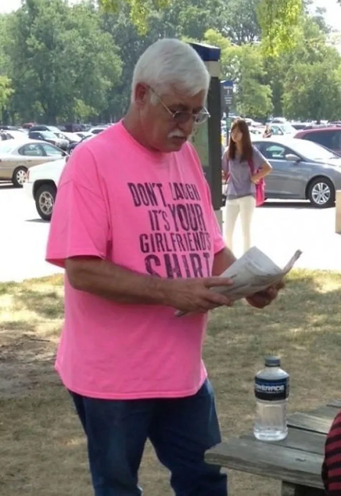 Elderly People Who Probably Don't Realize What They're Wearing