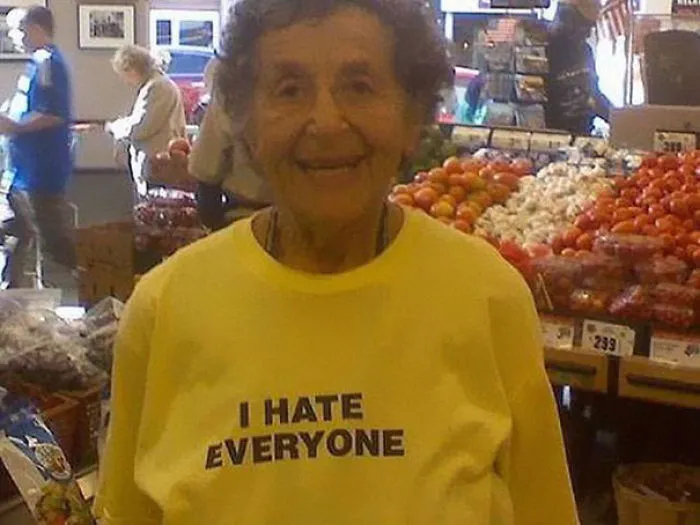 Elderly People Who Probably Don't Realize What They're Wearing