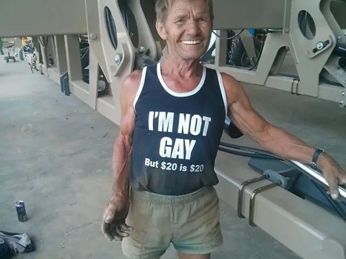 Elderly People Who Probably Don't Realize What They're Wearing