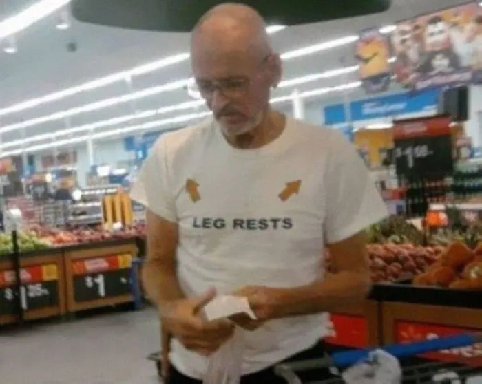 Elderly People Who Probably Don't Realize What They're Wearing