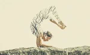 With The Help Of Yoga Instructors, I Create Surreal Photos That Blend Human Body With Plant Forms