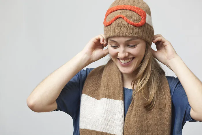 Ski Goggles Hat