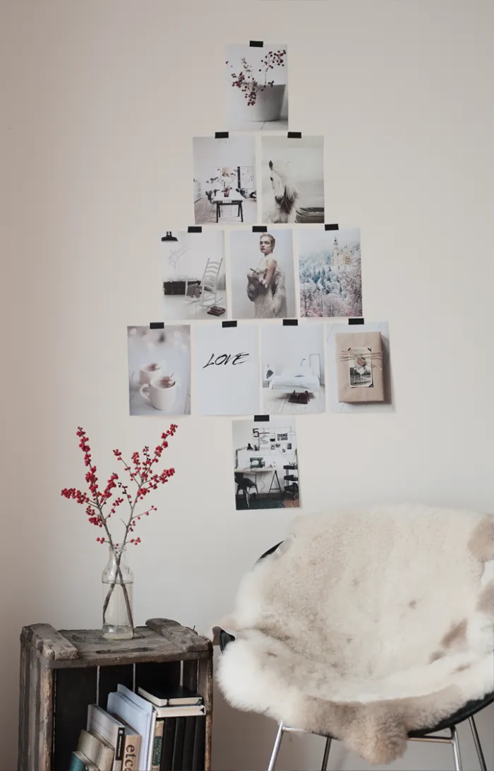 Simple & Cosy Photo Christmas Tree