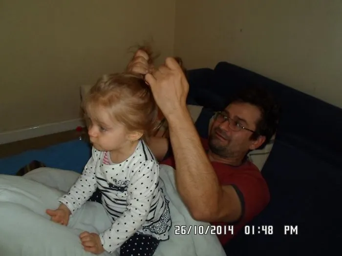 Dady  Making My Hair