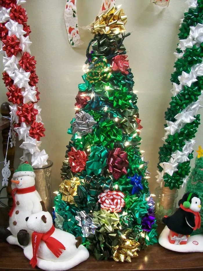 Bow Tree And Peppermint Sticks