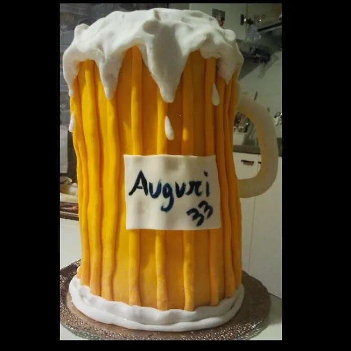 Beer Mug Cake
