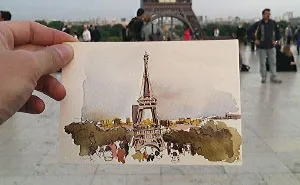 I Sketch On Every Single Bus, Train And Airplane I Board