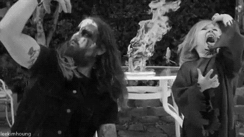 Kid Learning Black Metal From Dad