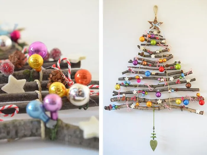 Xmas Tree From Branches