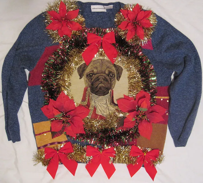 Awesome Pug Ugly Christmas Sweater