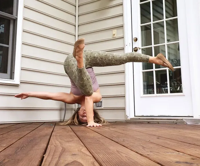 My Daily Yoga Practice In Unusual Places