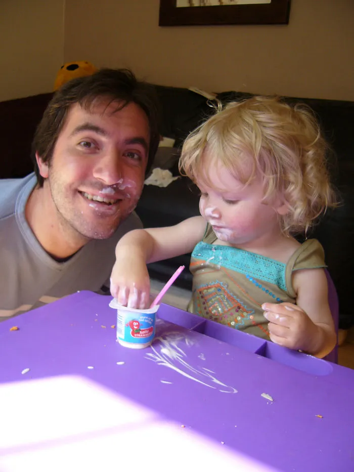 How To Eat Yoghurt Daddy