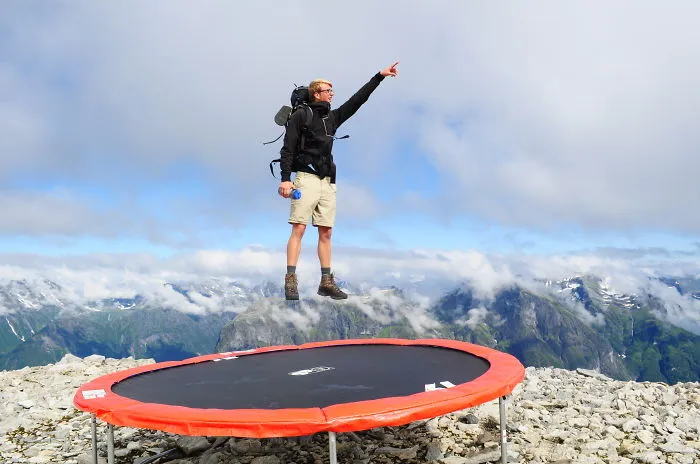 Trampoline Minded. Heck Yesss!