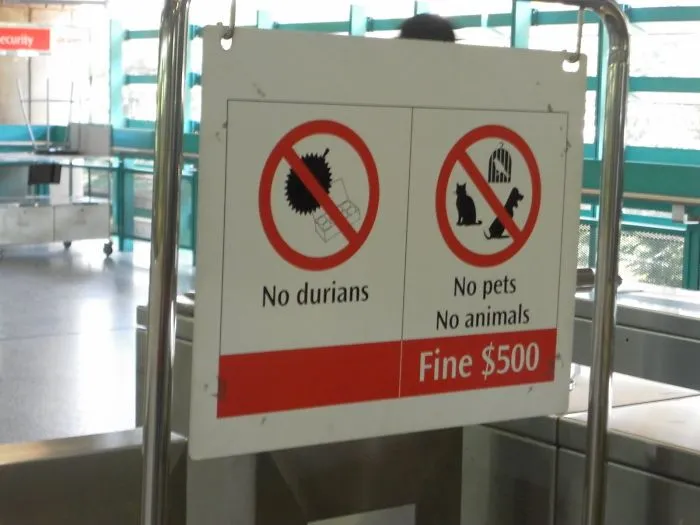 No Durians