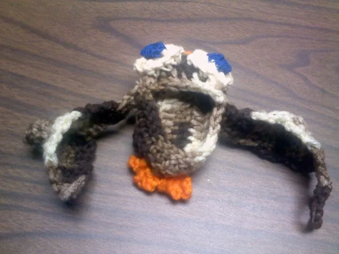Owl Baby Bootie By Susie Kingman