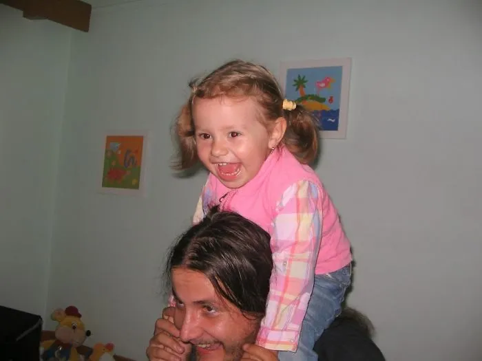 Playing And Smiling