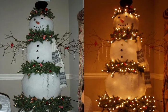 Snowman Tree