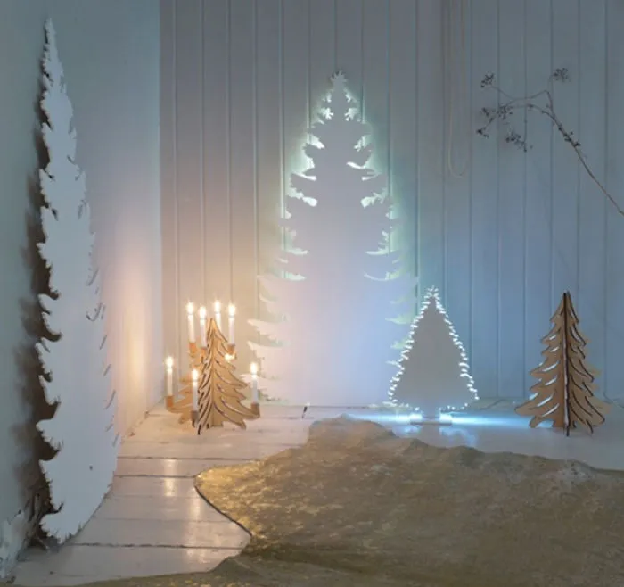 Cardboard Christmas Tree