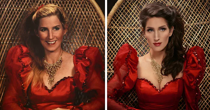 Time Traveling: I've Recreated The Old Photos Of My Ancestors Going Back 200 Years