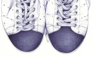 I Draw My Friends' Shoes With Ballpoint Pens