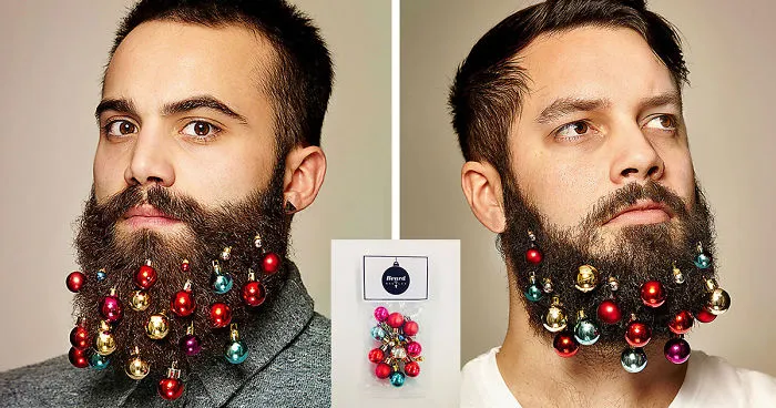 Beard Baubles Will Turn Your Beard Into A Christmas Tree