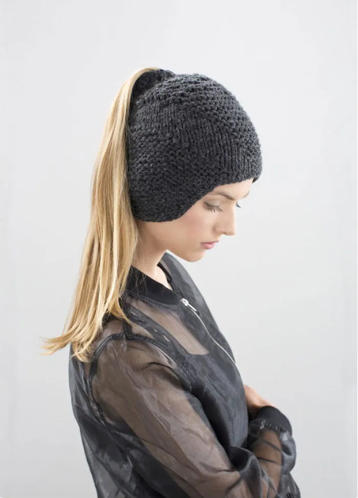 Hat With Pony Tail Slit
