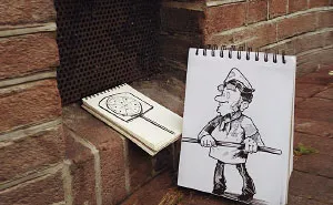 I Walk The Streets And Cartoon-Bomb My Surroundings To Make People Smile