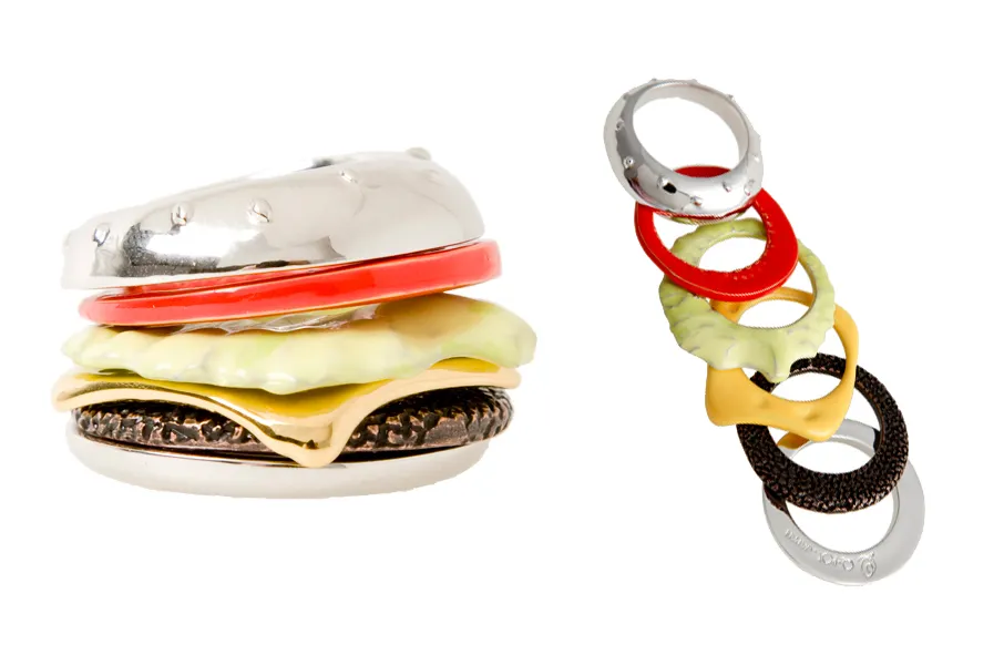 Burger Stack Ring