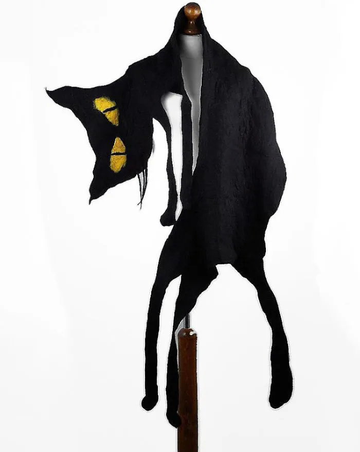 Black Cat Scarf