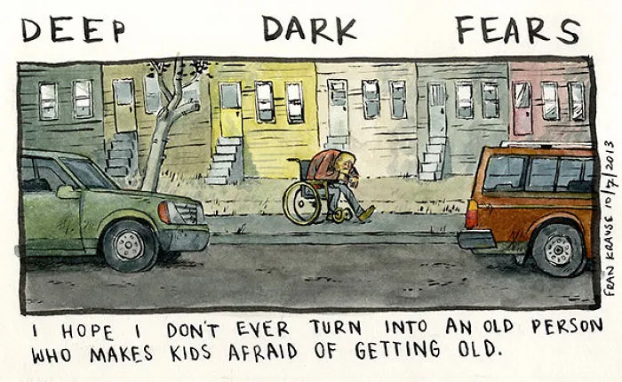 Illustrator Turns People’s Deepest And Darkest Fears Into Comics
