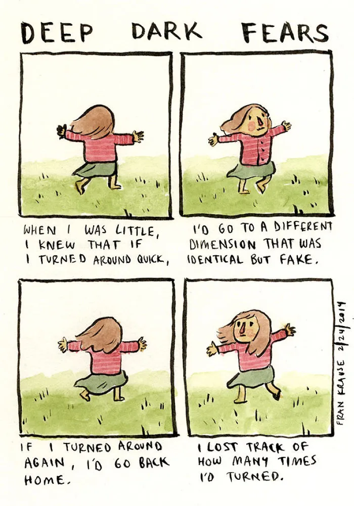 Illustrator Turns People’s Deepest And Darkest Fears Into Comics