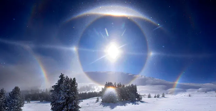 Sun Halo, Vitosha Mountain