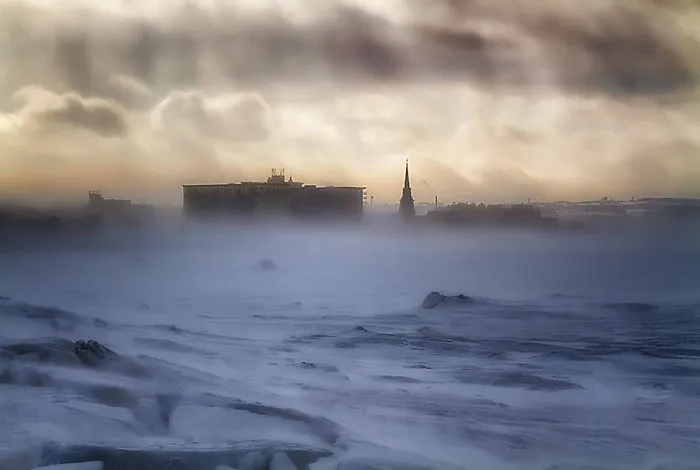 Winterstorm In Rimouski