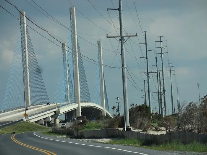 Indian River Inlet Bridge Delaware.south Of Dewey Beach De.