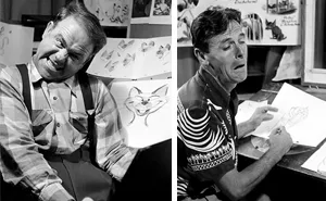 Disney Animators Study Their Reflections In The Mirror To Draw Their Characters Right