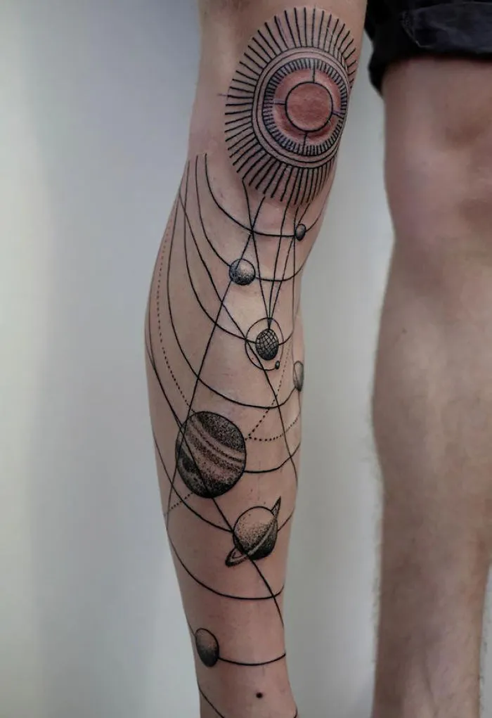 56 Cosmic Tattoo Ideas For Astronomy Lovers