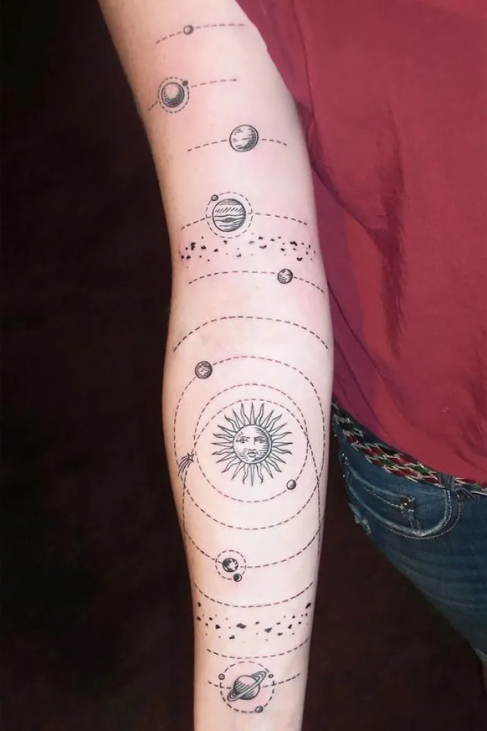 56 Cosmic Tattoo Ideas For Astronomy Lovers