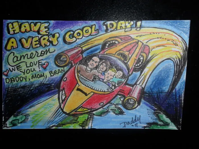Much More Than Just Another Lunch Note From Dad...