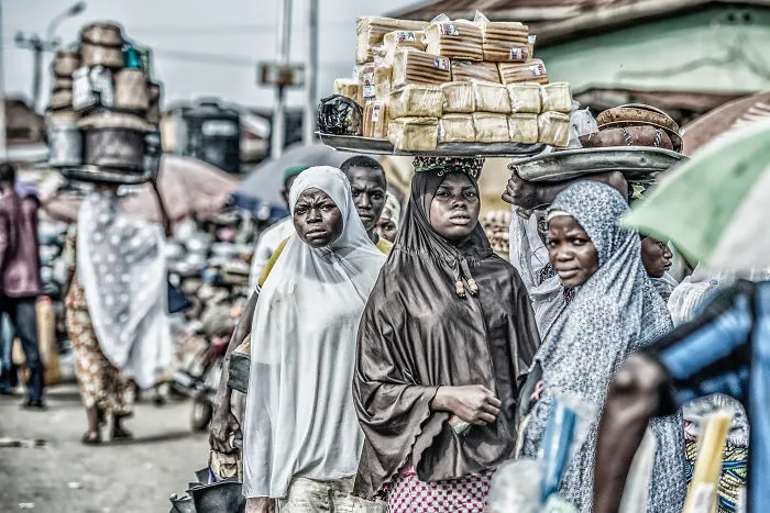Local Market. Nigeria.