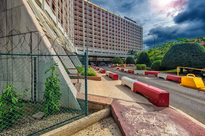 Hotel Hilton. Abuja. Nigeria. Extra Security...