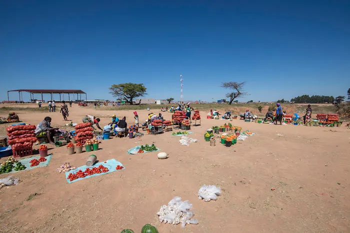 Local Market In Angola